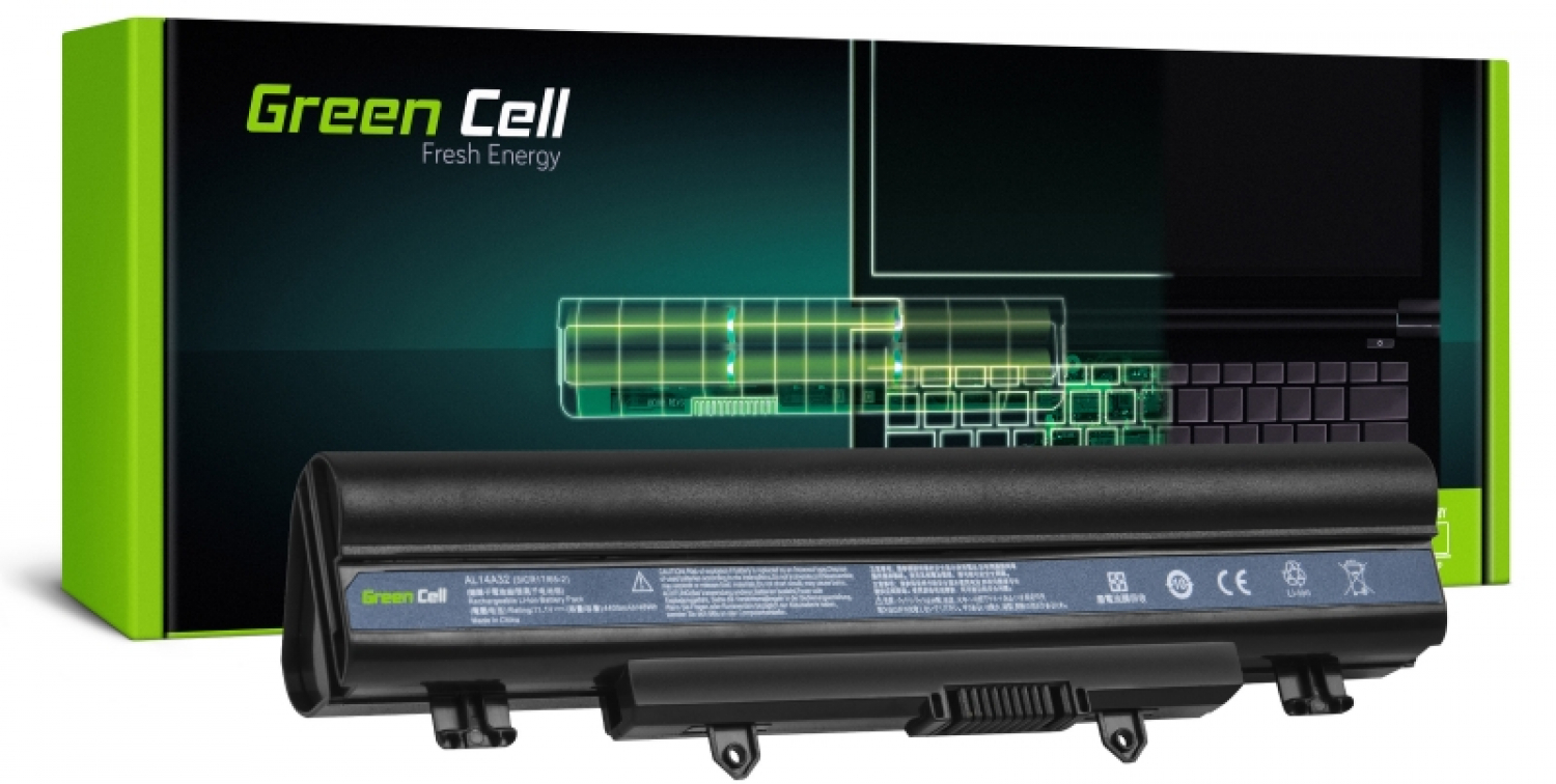 Akumulators Green Cell AL14A32 for Acer Aspire (AC44D)