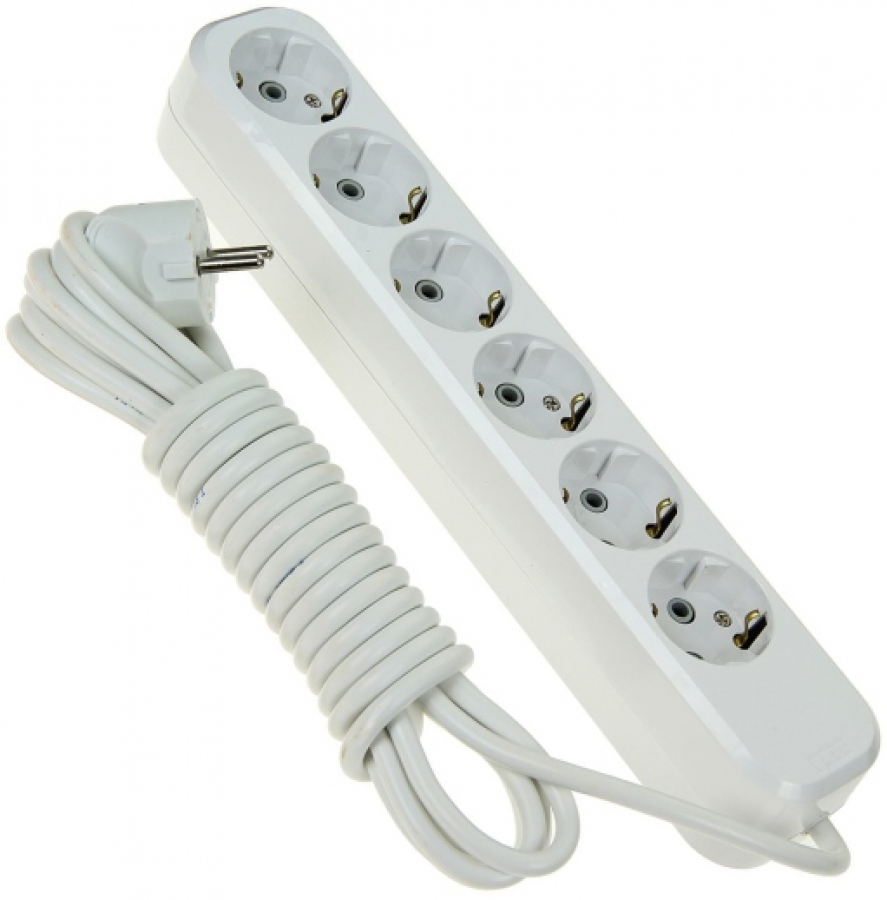 Pagarinātājs Belight Extension Cord with 6 sockets Earthed 1.5m (5901854565491)