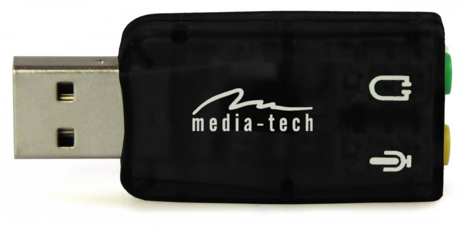 USB skaņas karte Media-tech Virtu 5.1 (MT5101)