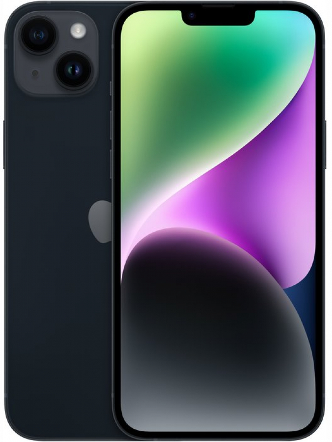 Smartphone Apple iPhone 14 Plus 128GB Midnight (MQ4X3PX/A)