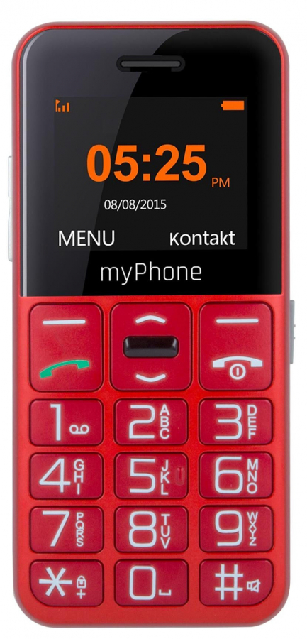 Mobile phone MyPhone Halo Easy Red (MY-HALOEASY/RED)