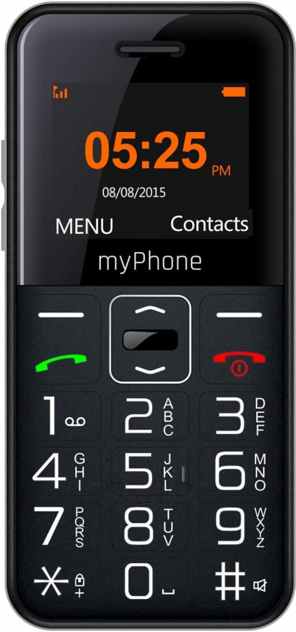 Mobile phone MyPhone Halo Easy Black (MY-HALOEASY/BLACK)