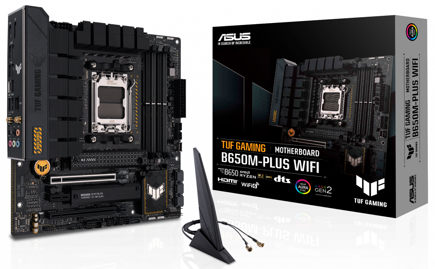 Pamatplate Asus TUF GAMING B650M-PLUS WIFI (TUFGAMB650M-PLUSWIFI)