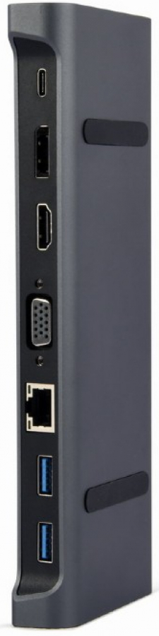 Docking station Gembird USB Type-C 9-in-1 (A-CM-COMBO9-02)