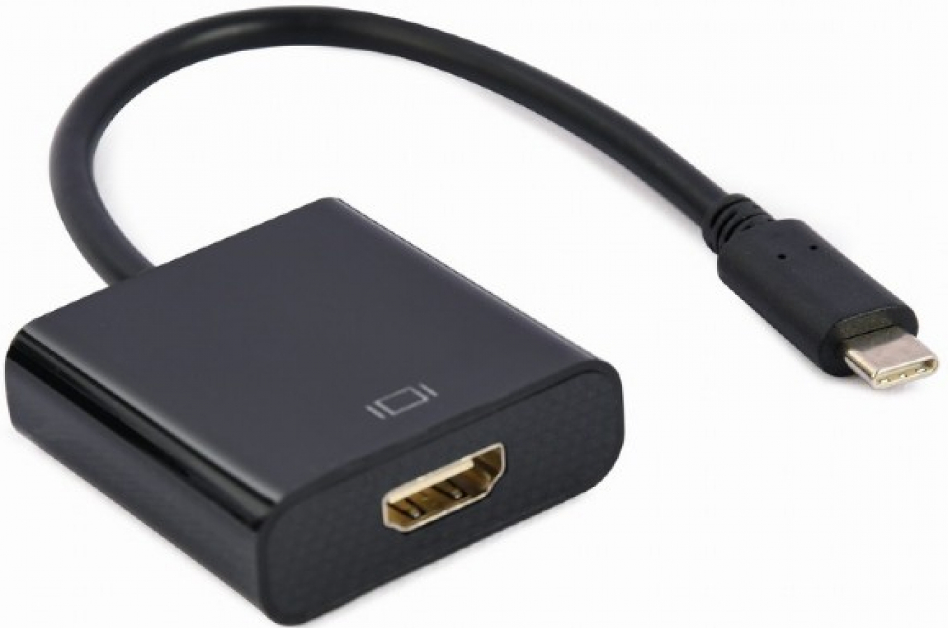 Adapter Gembird USB Type-C Male - HDMI Female 4K@30Hz 15cm Black (A-CM-HDMIF-03)