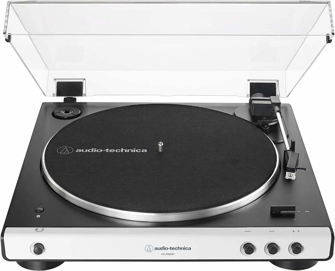 Plašu atskaņotājs Audio Technica LP60XBT White (AT-LP60XBTWH)