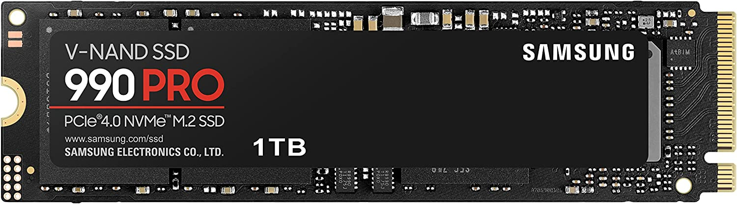 SSD disks Samsung 990 PRO 1TB (MZ-V9P1T0BW)