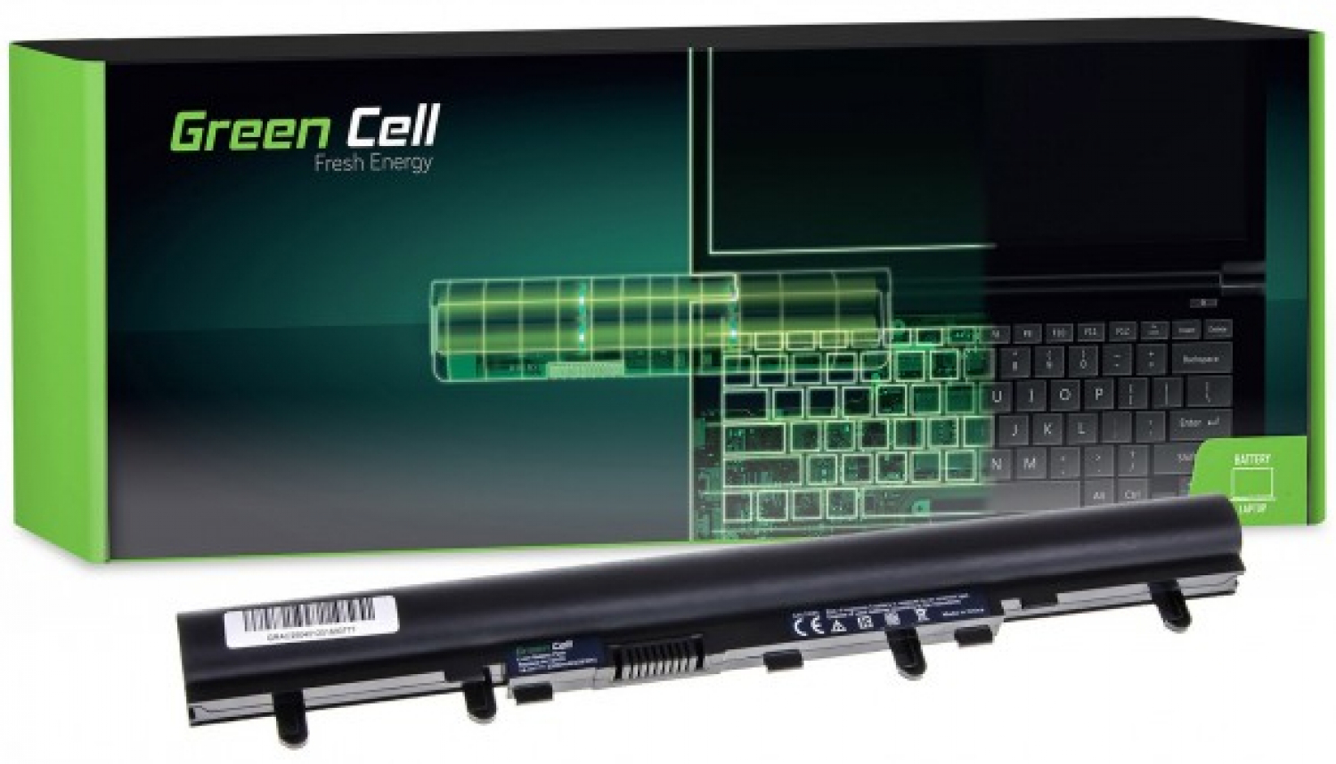 Akumulators Green Cell AL12A32 for Acer Aspire (AC25)