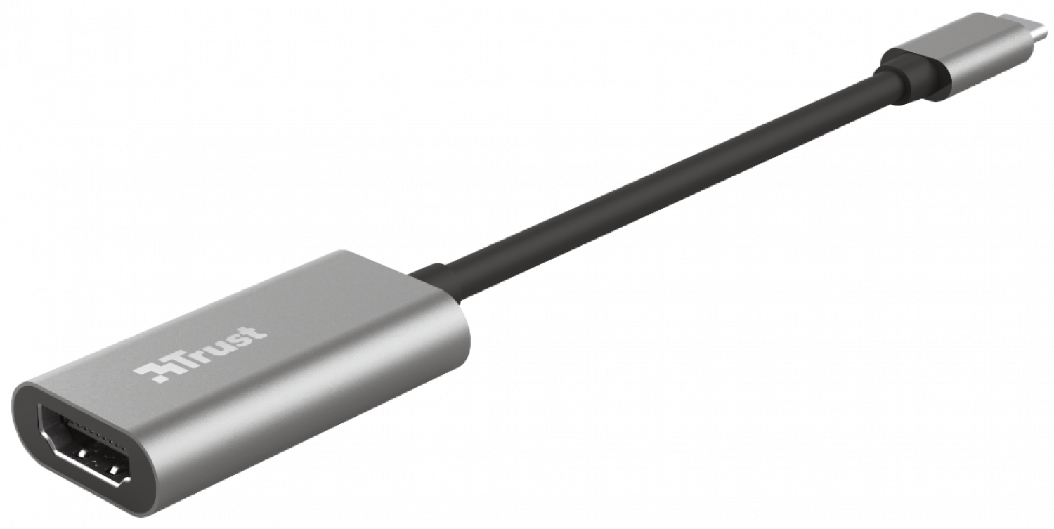 Adapter Trust Dalyx USB-C to HDMI Silver (23774)