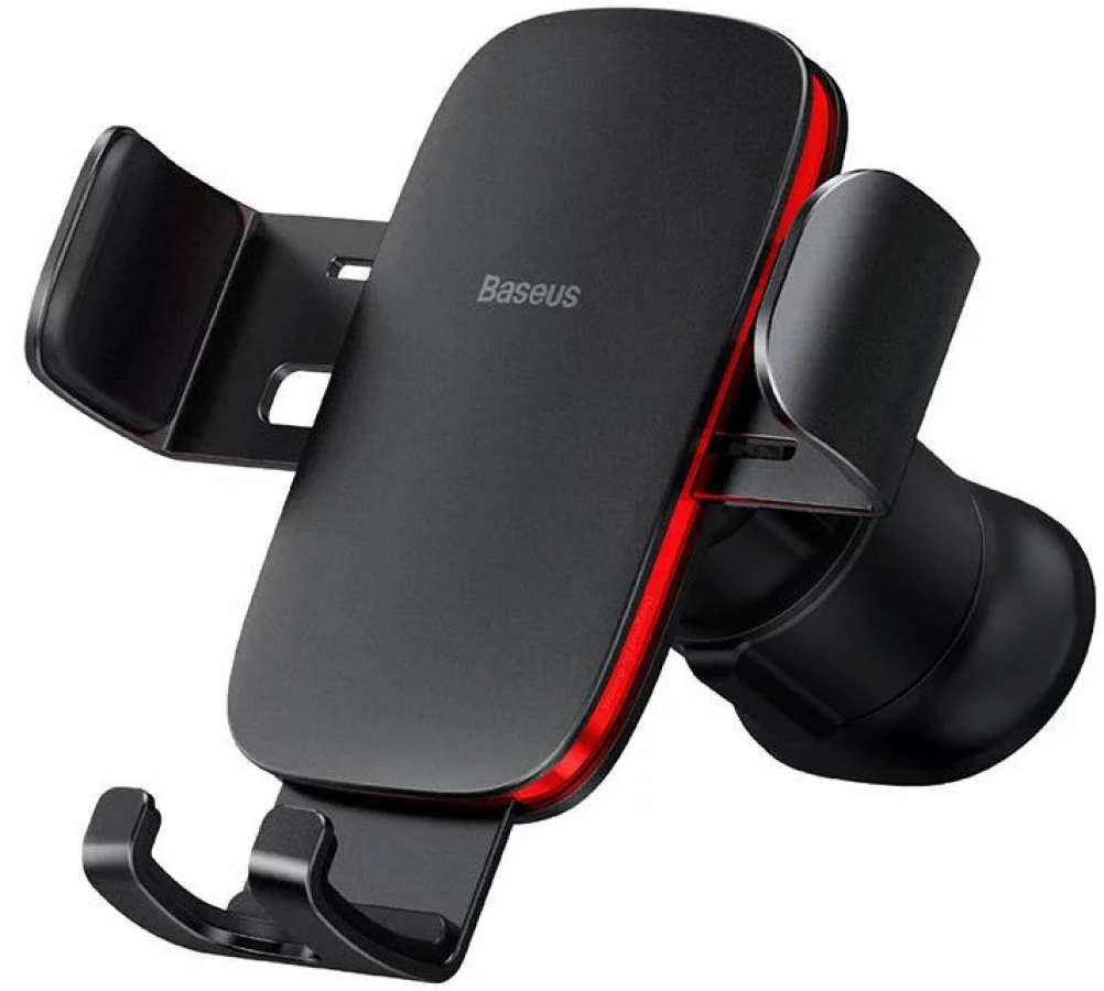 Phone holder Baseus Metal Age II Gravitational Grip on the Car Grid (SUJS000001)