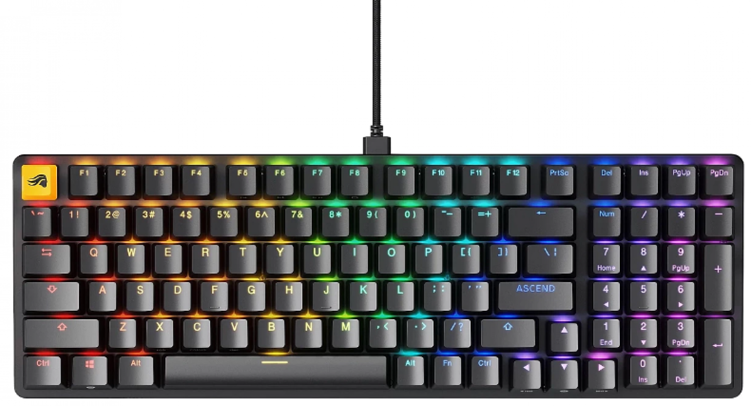 Klaviatūra Glorious GMMK2 RGB Black (GLO-GMMK2-96-FOX-B)