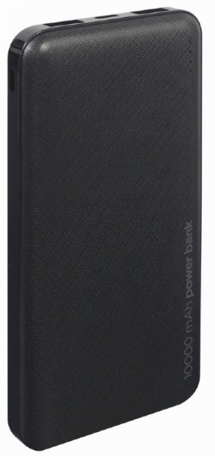 Enerģijas krātuve Gembird 10000 mAh Power Bank Black (PB10-02)