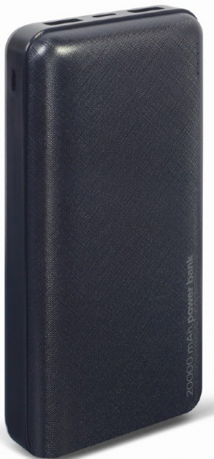 Enerģijas krātuve Gembird 20 000 mAh Power Bank Black (PB20-02)