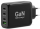 Lādētājs Port Power Delivery and Quick Charge 120W GaN USB-C & USB-A Black (900107-EU)