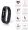 Viedā aproce Hama Fit Track 1900 OLED Black (178600H)