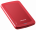 Ārējais cietais disks Adata Slim HV300 1TB Red (AHV300-1TU31-CRD)