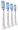 Zobu birstes uzgaļi Philips Sonicare G3 Premium Gum Care 4gab White (HX9054/17)