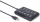 USB centrmezgls Gembird USB 2.0 10-port Black (UHB-U2P10P-01)