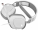 Austiņas Corsair HS80 RGB USB White (CA-9011238-EU)