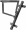 Sienas stiprinājums televizoram Gembird Premium Full-motion TV Wall Mount (WM-58ST-01)