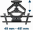 Sienas stiprinājums televizoram Gembird Full-motion TV Wall Mount (WM-75ST-01)
