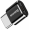 Adapteris Baseus Micro USB Female - USB Type-C Male Black (CAMOTG-01)