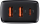 Lādētājs Baseus Compact Quick Charger 2 x USB + USB-C 30W Black (CCXJ-E01)