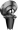 Phone holder Baseus Small Ears Magnetic Auto Holder Black (SUER-A01)
