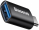 Adapteris Baseus USB Type-C Male - USB-A Female Black (ZJJQ000001)