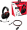 Austiņas HyperX Cloud III Black / Red (727A9AA)