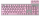 Klavaitūras taustiņi Genesis Lead 300 Pink (NAG-2007)