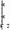 Monitora stiprinājums Gembird Adjustable 2-display Vertical Desk Mount (MA-D2-02)