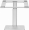 Klēpjdatora statīvs Gembird Height Adjustable Notebook Riser Stand Silver (NBS-D1-02)