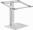 Klēpjdatora statīvs Gembird Height Adjustable Notebook Riser Stand Silver (NBS-D1-02)