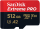 Atmiņas karte Sandisk Extreme PRO microSDXC 512GB + SD Adapter (SDSQXCD-512G-GN6MA)