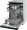 Trauku mazgājamā mašīna Whirlpool W7F HP33 X (W7F HP33 X)