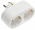 Sadalītājs GTV Schuko 2 x 220V 3500W (5908231360847)