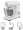 Mikseris Electrolux E5KM1-4SWB (E5KM1-4SWB)