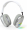 Austiņas Gembird BT Stereo Headset with LED Light Effect White (BHP-LED-02-W)