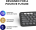 Klaviatūra Logitech Pebble Keys 2 K380s Tonal Graphite (920-011851)