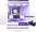Datora korpuss NZXT H6 Flow RGB Matte White (CC-H61FW-R1)