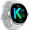 Viedpulkstenis KUMI GW5 Pro Silver (KU-GW5P/SR)