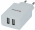 Charger Swissten Smart IC Travel Charger 2 x USB + USB-C Cable White (SW-SET-2X2.1AWCUC-WH)