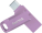 Zibatmiņa SanDisk Ultra Dual Drive Go USB-A / USB Type-C 128GB Lavender (SDDDC3-128G-G46L)