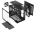 Datora korpuss Modecom Volcano Panorama Apex ARGB 3F Black (AT-PANORAMA-3F-ARGB-10-000000-0002)