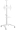 Monitora stiprinājums Gembird Aluminum TV Floor Stand  with Caster Wheels White (TVS-70T-02-W)