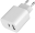 Lādētājs Gembird USB Type-C + USB Type-A White (TA-UC-2AC12-01)