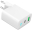 Lādētājs Gembird USB Type-C + USB Type-A LED White (TA-UC-PDQC20L-W-01)