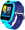 Viedpulkstenis Canyon Jondy GPS Music Blue (CNE-KW44BL)