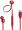 Austiņas JBL Tune 310C USB-C Red (JBLT310CRED)